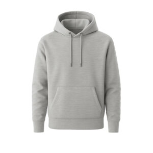 Basic Pullover Hoodie For Men and Women - Grey