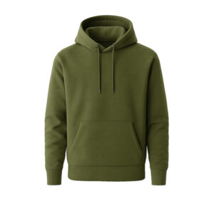 Basic Pullover Hoodie For Men and Women - Green