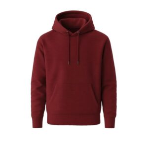 Basic Pullover Hoodie For Men and Women - Maroon